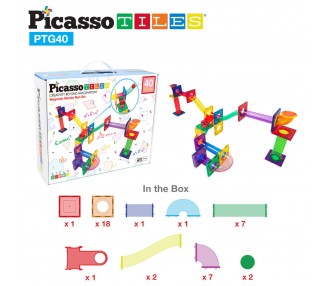 Circuito de canicas magnetico 40pzs