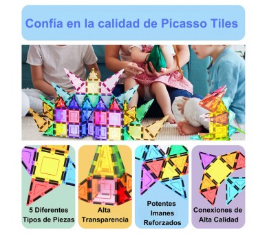 Bloques magneticos 61pzs