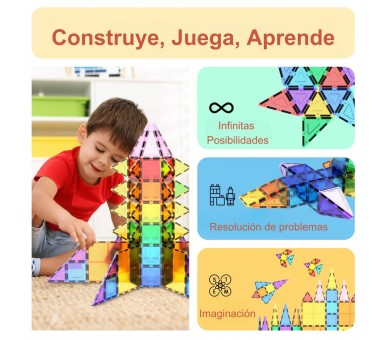 Bloques magneticos 61pzs