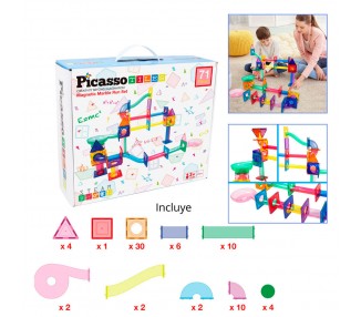 Circuito de canicas magnetico 71pzs