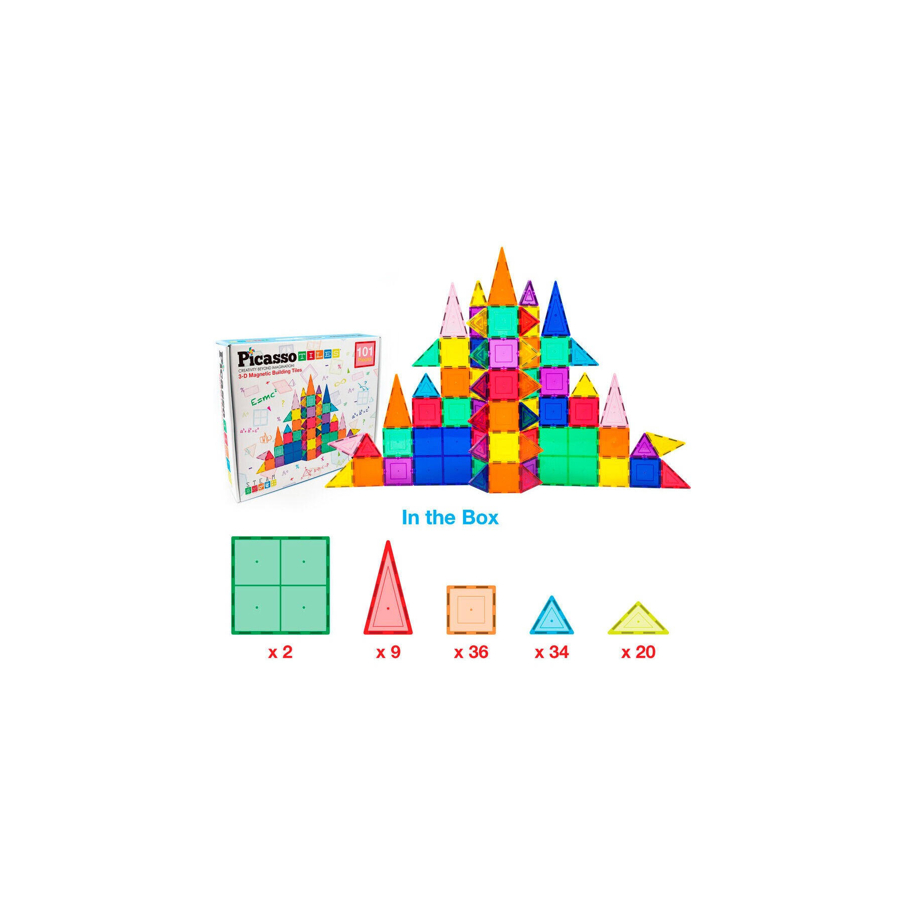 Bloques magneticos 101pzs