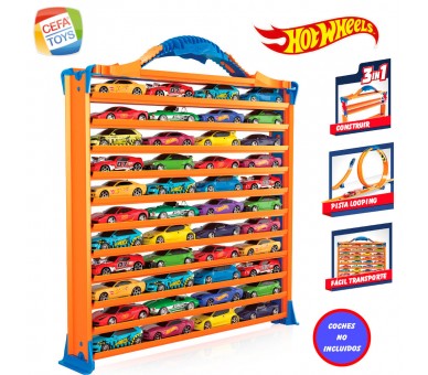 Maletin portacoches 3 en 1 Hot Wheels