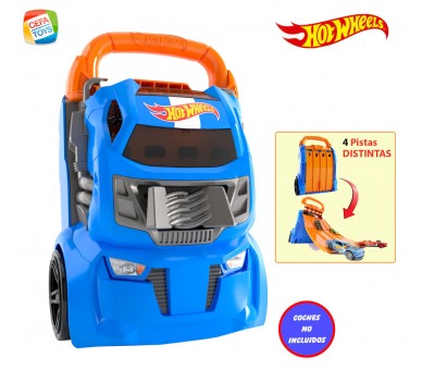 Guardacoches lanzador 2 en 1 Hot Wheels