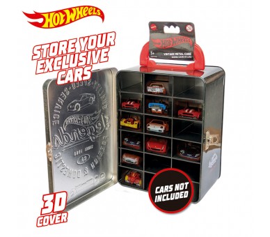 Maletin metalido vintage Hot Wheels surtido