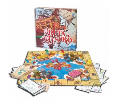 Juego mesa La Ruta del Tesoro español