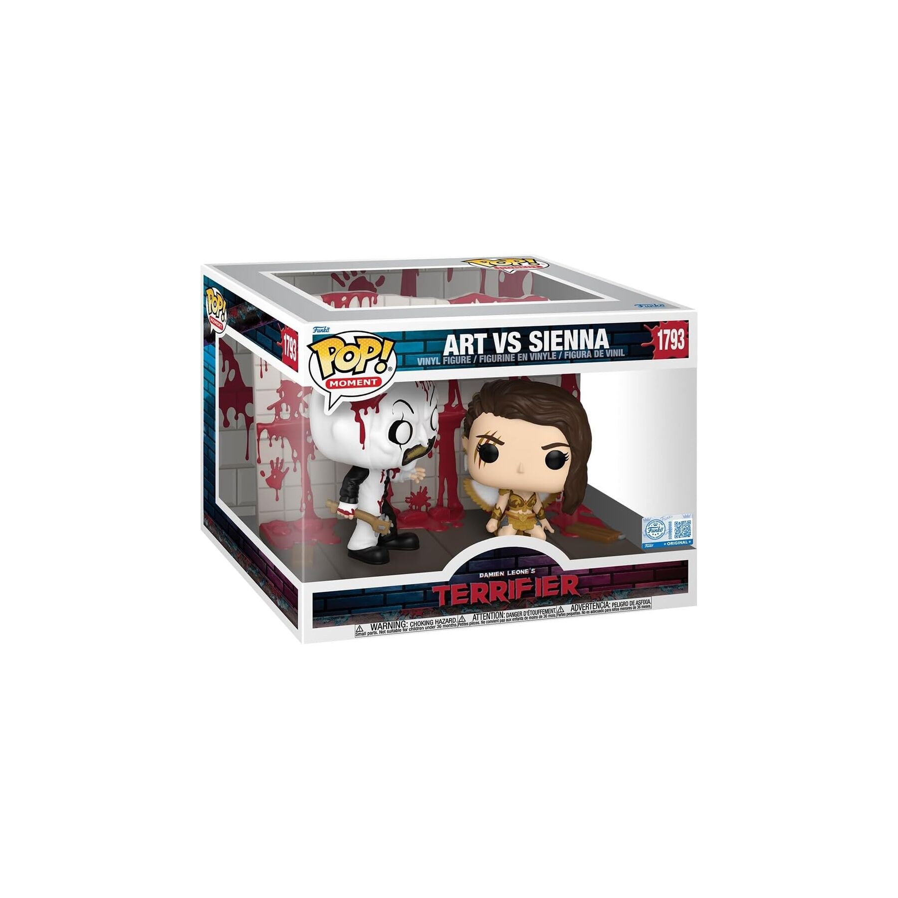 Figura POP Moments Terrifier Art vs Sienna Exclusive