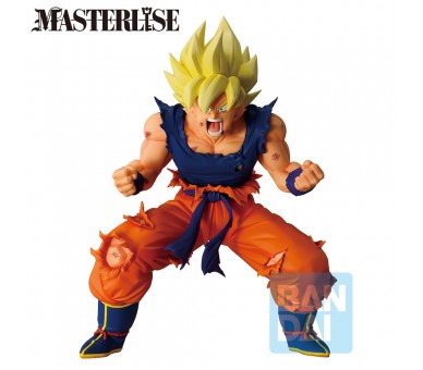 Figura Ichibansho Masterlise Super Saiyan Son Goku Battle of the Super Saiyan Dragon Ball Z 19cm
