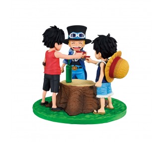 Figura Ichibansho Ace & Sabo & Luffy Dramatic Memories One Piece 10cm