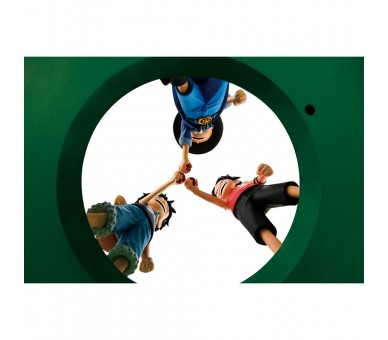 Figura Ichibansho Ace & Sabo & Luffy Dramatic Memories One Piece 10cm