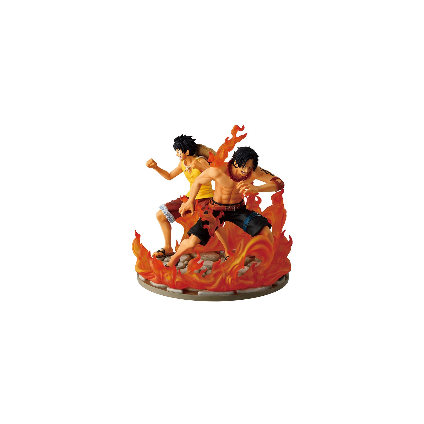 Figura Ichibansho Ace & Luffy Dramatic Memories One Piece 15cm