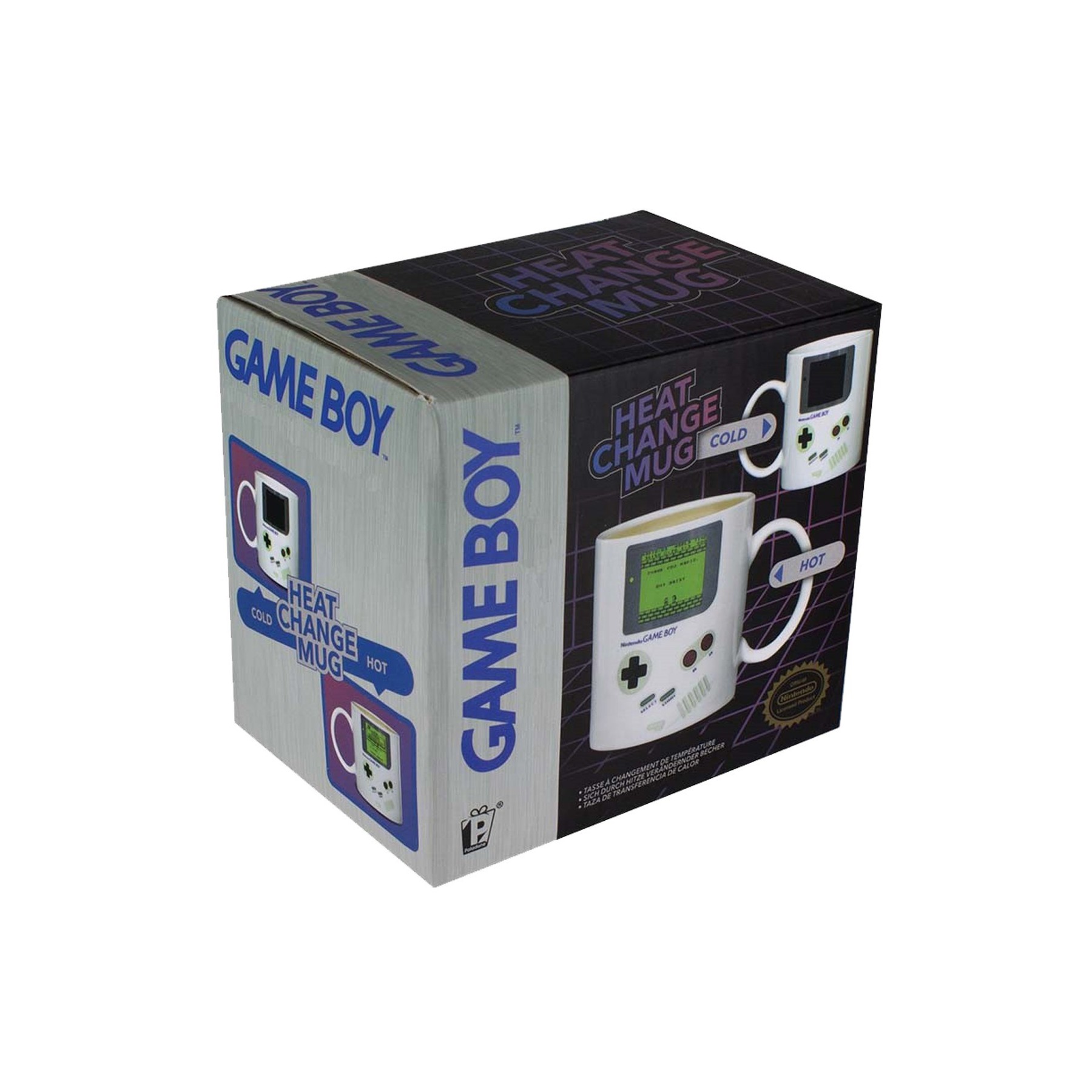 Taza GameBoy Reactiva Al Calor (Cambia De Color)