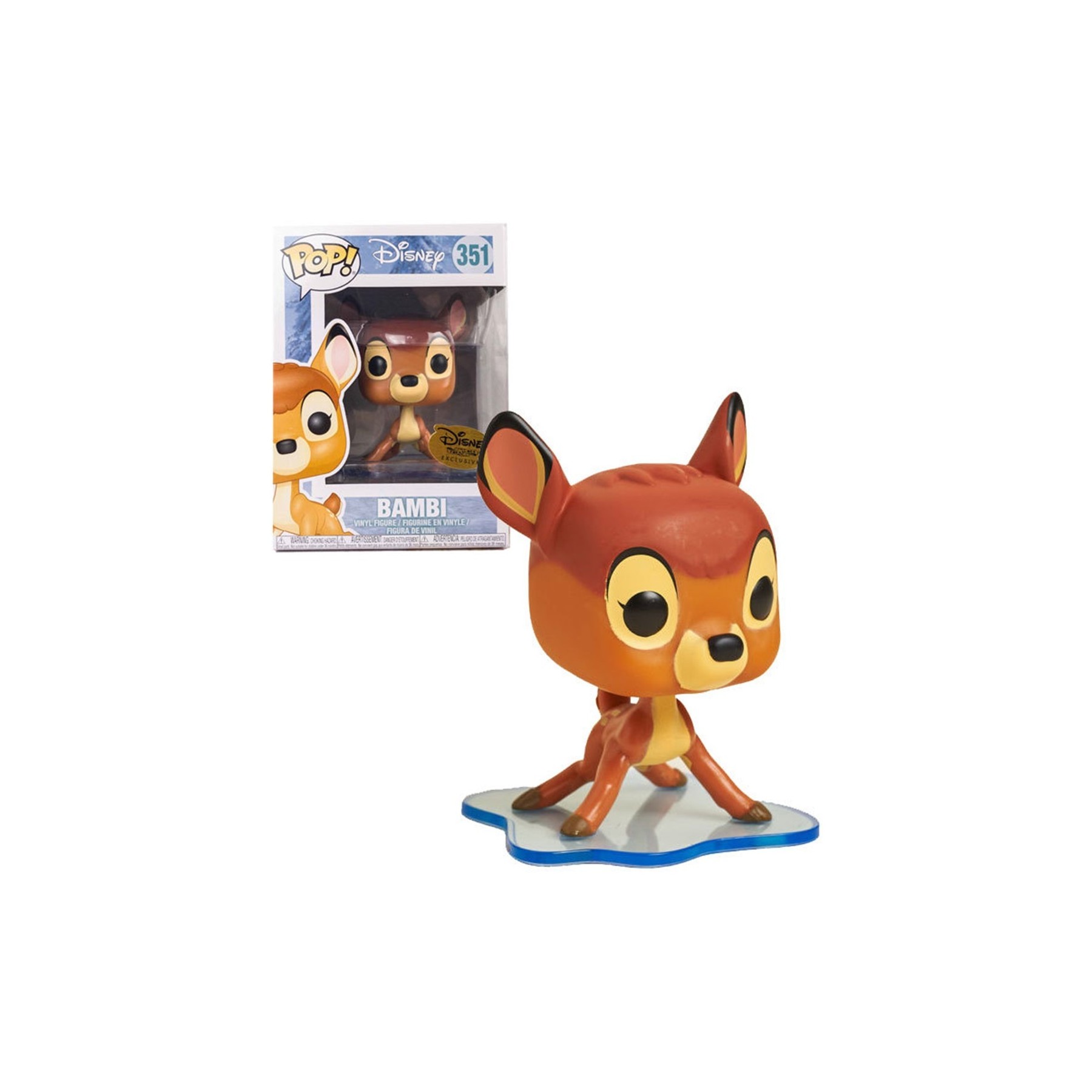 Figura Funko Pop Disney Bambi Bambi Snowflake Mountain Edic