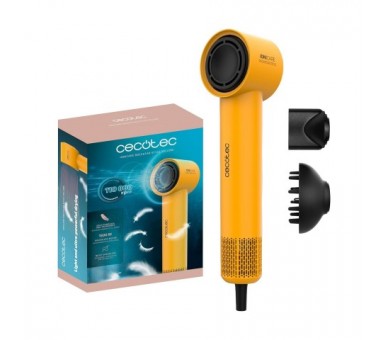Secador de Pelo Cecotec IoniCare RockStar Style Yellow