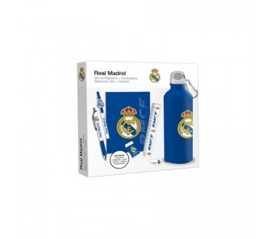 Set Papeleria + Botella Real Madrid
