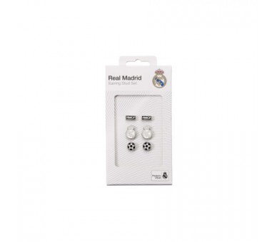 Set 3 Pares De Pendientes Real Madrid