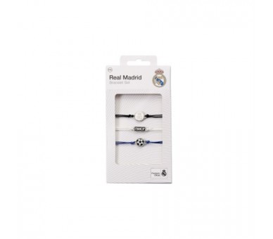 Set 3 Pulseras Amistad Real Madrid