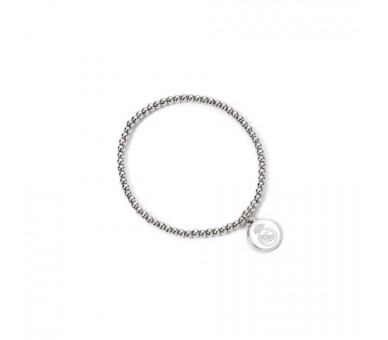 Pulsera Real Madrid Plateada