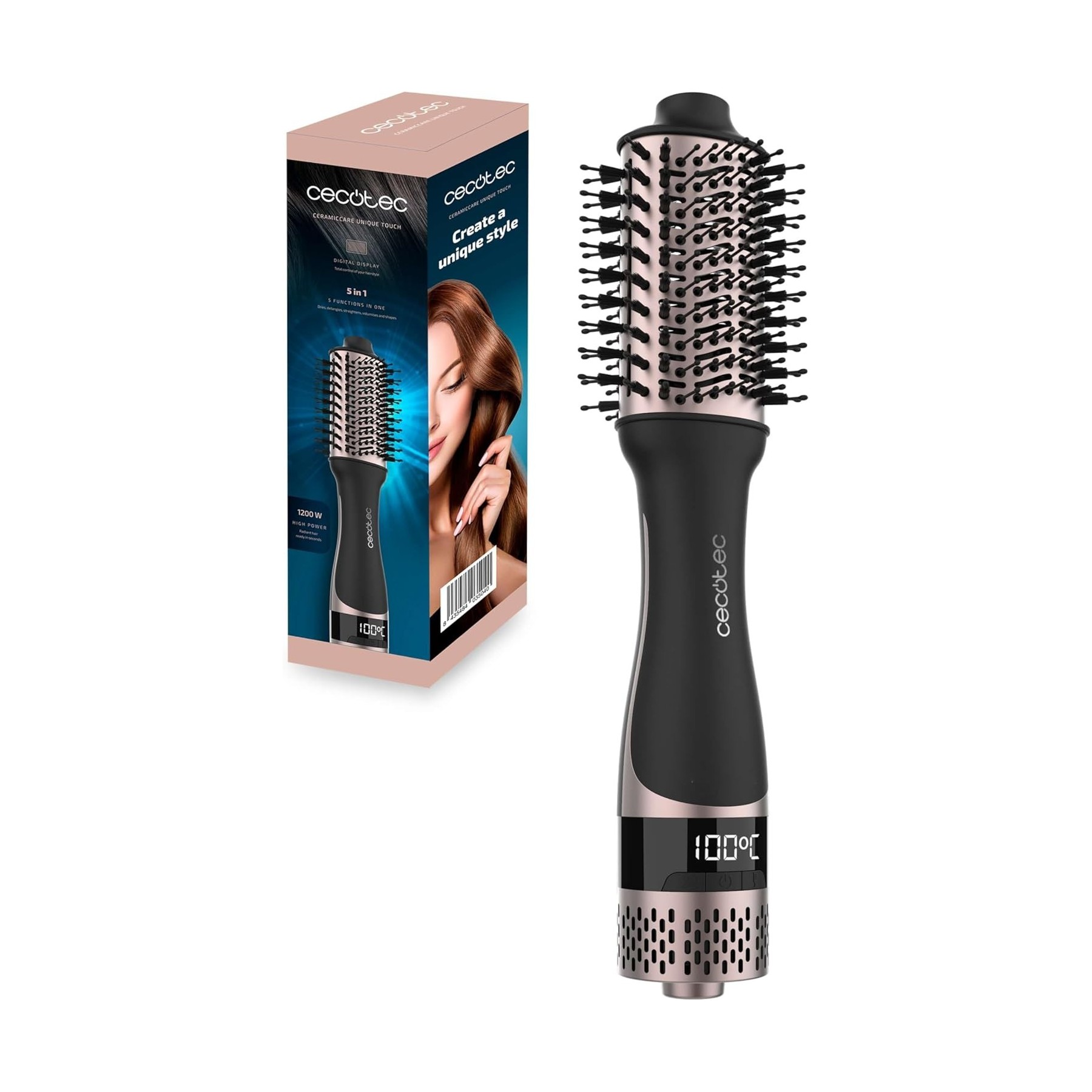 Cepillo de Aire Cecotec Bamba CeramicCare Unique Touch