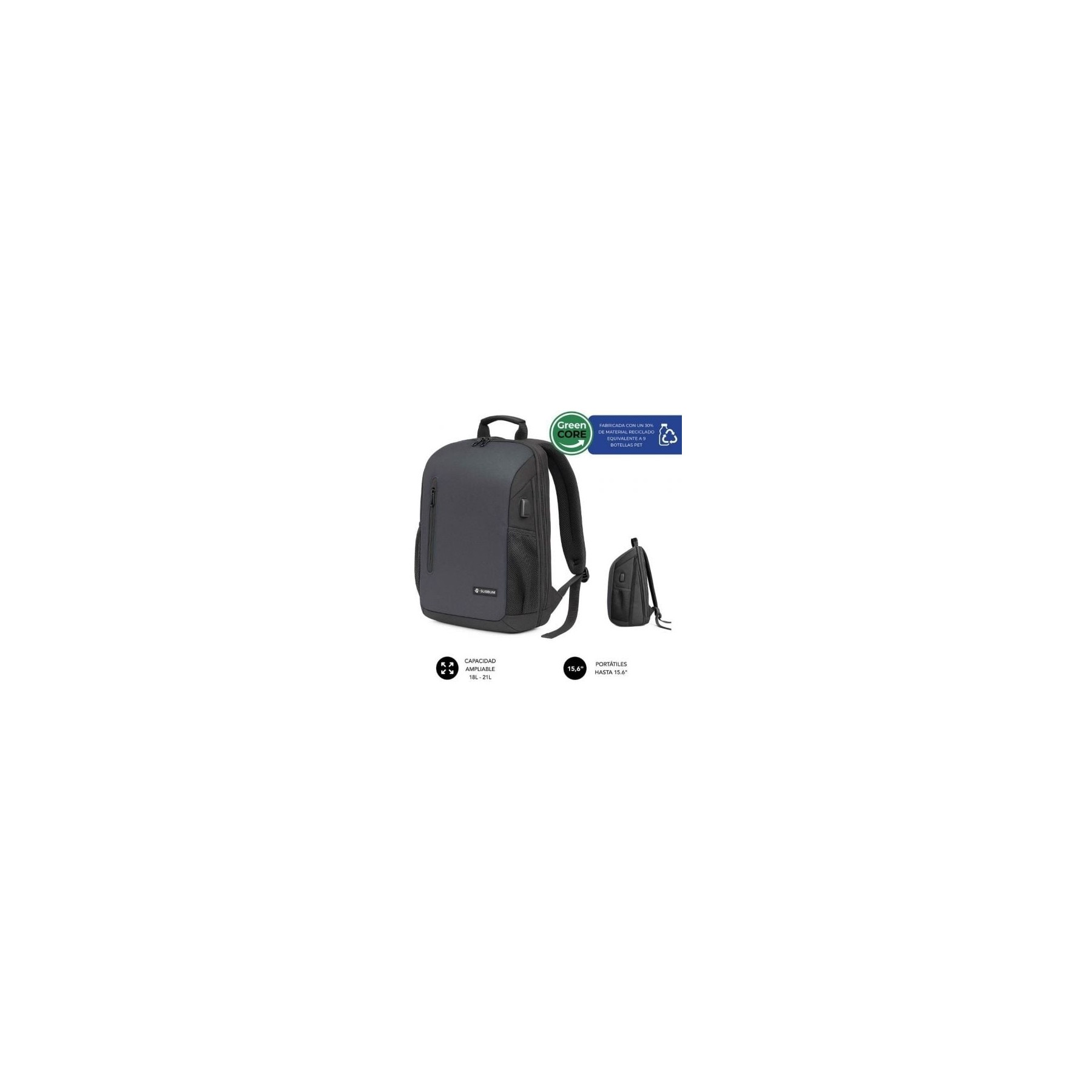 Mochila Subblim Xpand Air Padding Backpack Para Portátiles H