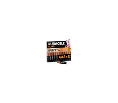 Pack De 12 Pilas Aaa Duracell Plus Power Boost Dpblr3B12/ 1.