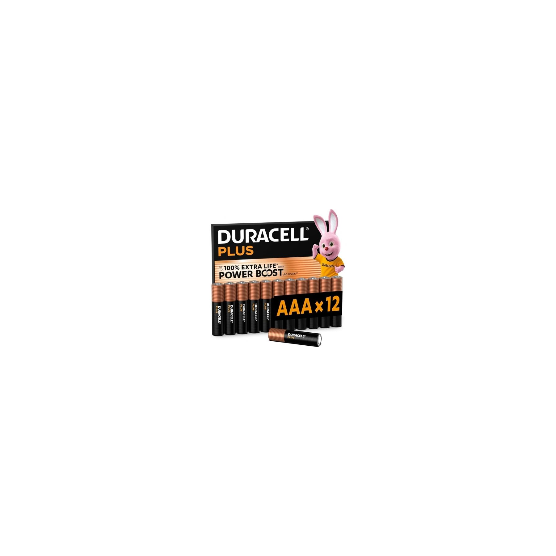 Pack De 12 Pilas Aaa Duracell Plus Power Boost Dpblr3B12/ 1.