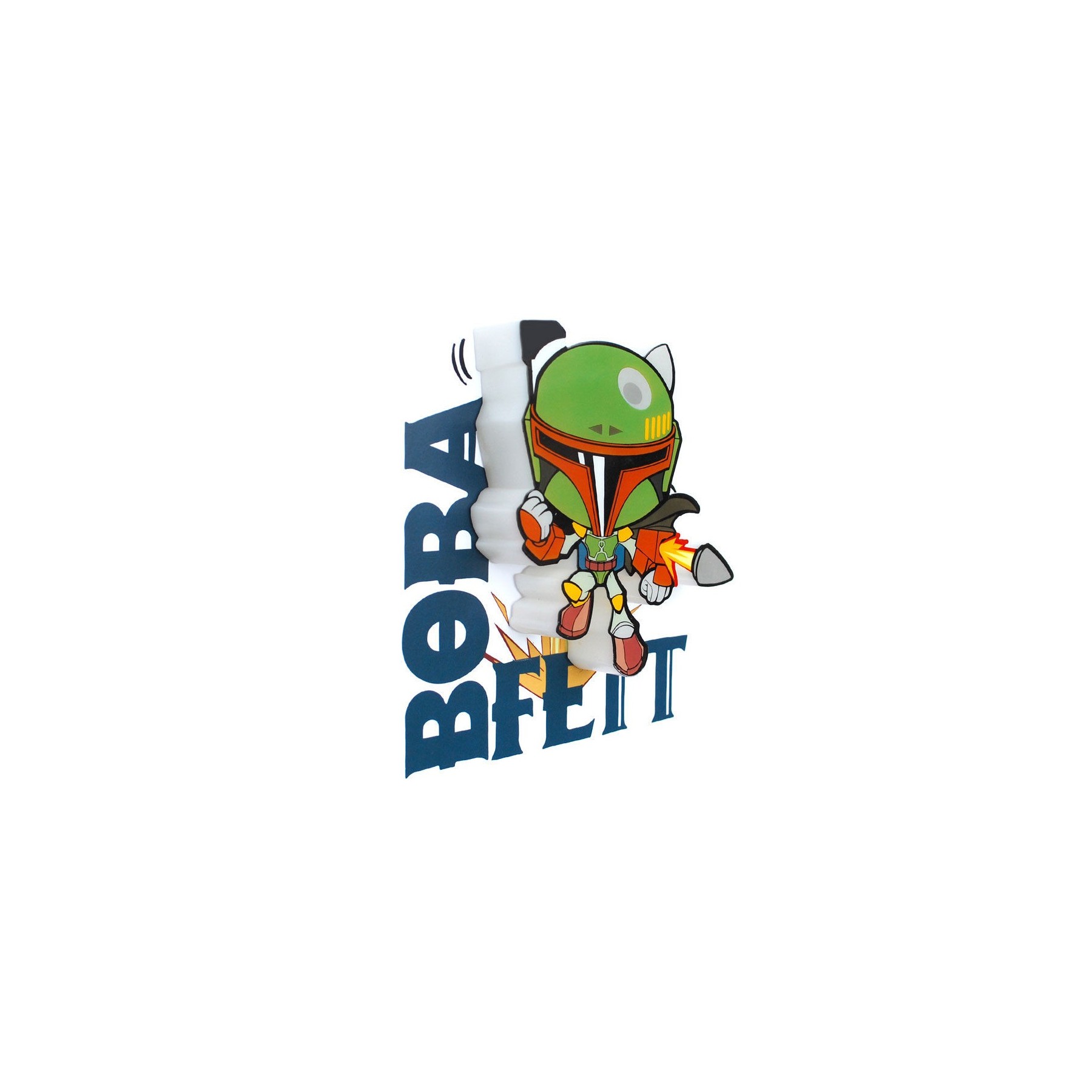 Lampara 3D Light Fx Mini Boba Fett Star Wars