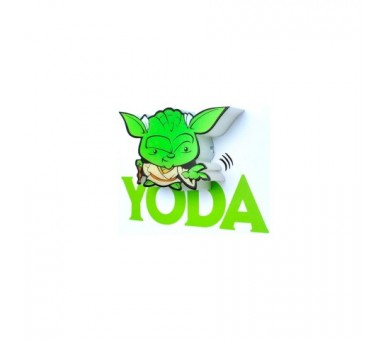 Lampara 3D Light Fx Mini Yoda Star Wars