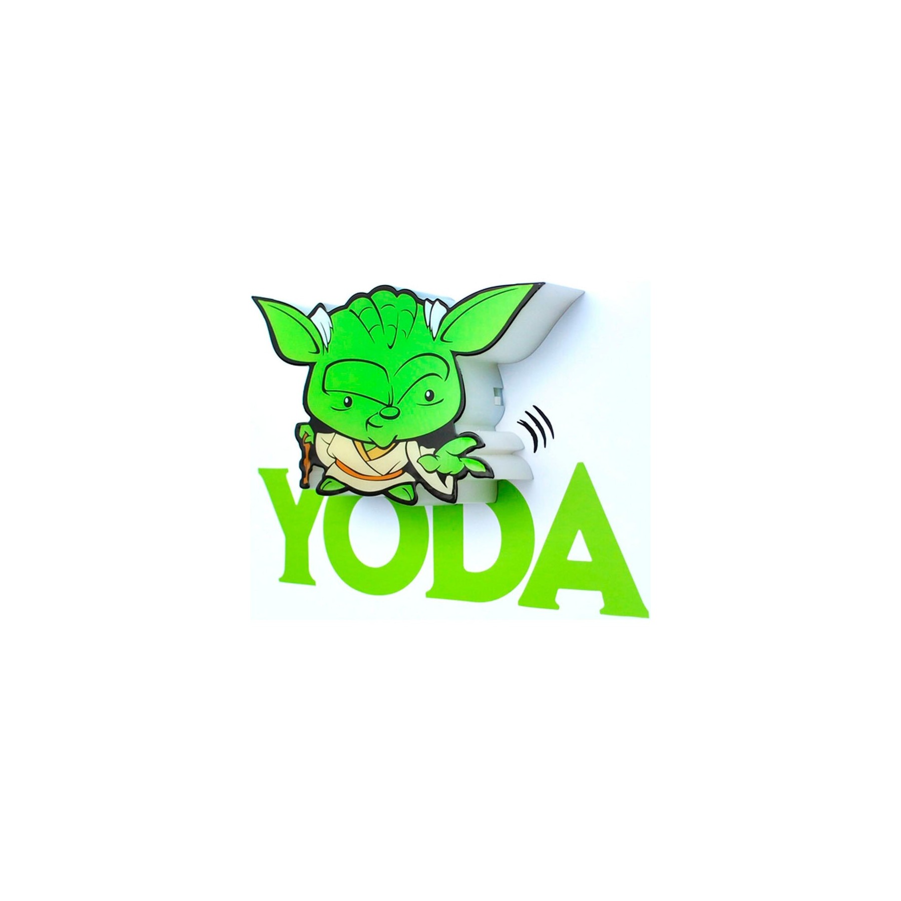 Lampara 3D Light Fx Mini Yoda Star Wars