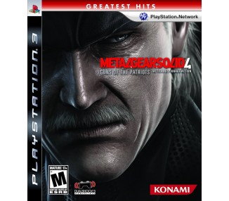 Metal Gear Solid 4: Guns of the Patriots Juego para Consola Sony PlayStation 3