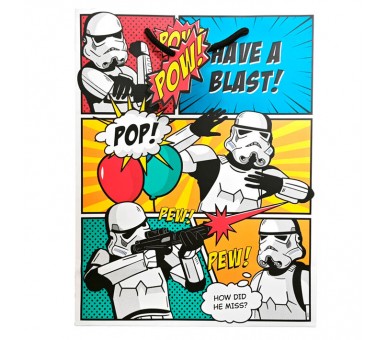 Bolsa regalo The Original Stormtrooper Comic Strip grande Star Wars surtido