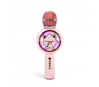 Microfono altavoz LED Jiggly Puff Pokemon