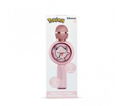 Microfono altavoz LED Jiggly Puff Pokemon