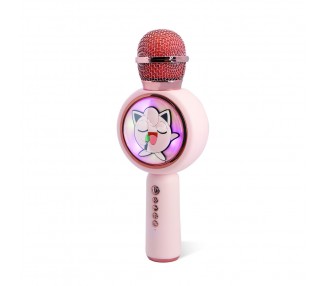 Microfono altavoz LED Jiggly Puff Pokemon