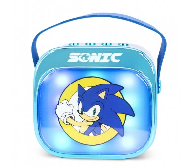 Altavoz y Micro Karaoke LED Sonic The Hedgehog