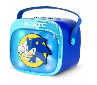 Altavoz y Micro Karaoke LED Sonic The Hedgehog