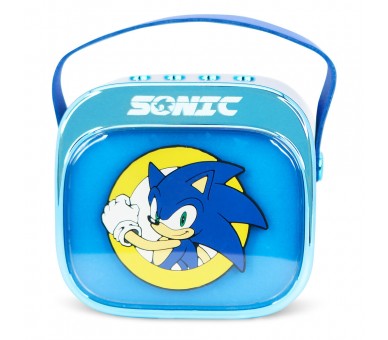 Altavoz y Micro Karaoke LED Sonic The Hedgehog