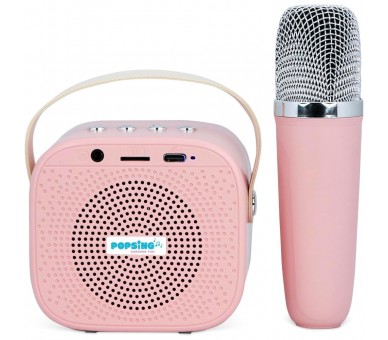 Altavoz y Micro Karaoke LED Hello Kitty