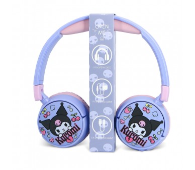 Auriculares inalambricos infantiles Kuromi Hello Kitty