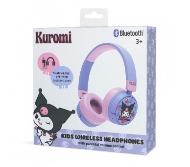 Auriculares inalambricos infantiles Kuromi Hello Kitty