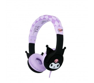 Auriculares infantiles Kuromi Hello Kitty