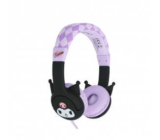Auriculares infantiles Kuromi Hello Kitty