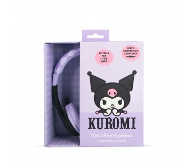 Auriculares infantiles Kuromi Hello Kitty