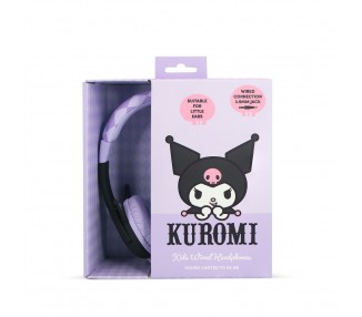Auriculares infantiles Kuromi Hello Kitty