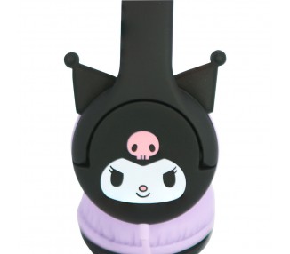 Auriculares infantiles Kuromi Hello Kitty