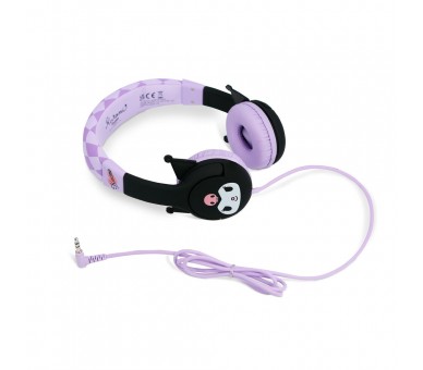 Auriculares infantiles Kuromi Hello Kitty