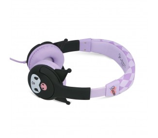 Auriculares infantiles Kuromi Hello Kitty