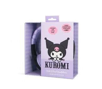 Auriculares infantiles Kuromi Hello Kitty