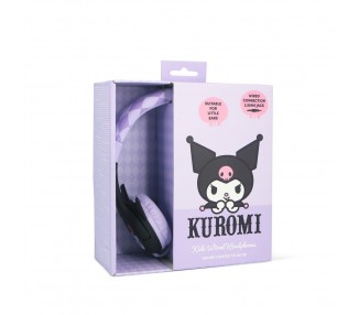 Auriculares infantiles Kuromi Hello Kitty