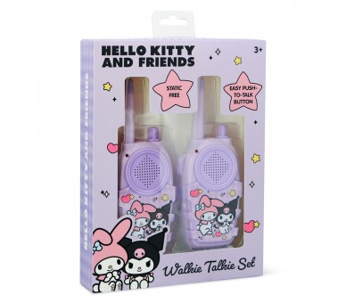 Set Walkie Talkie Kuromi Hello Kitty