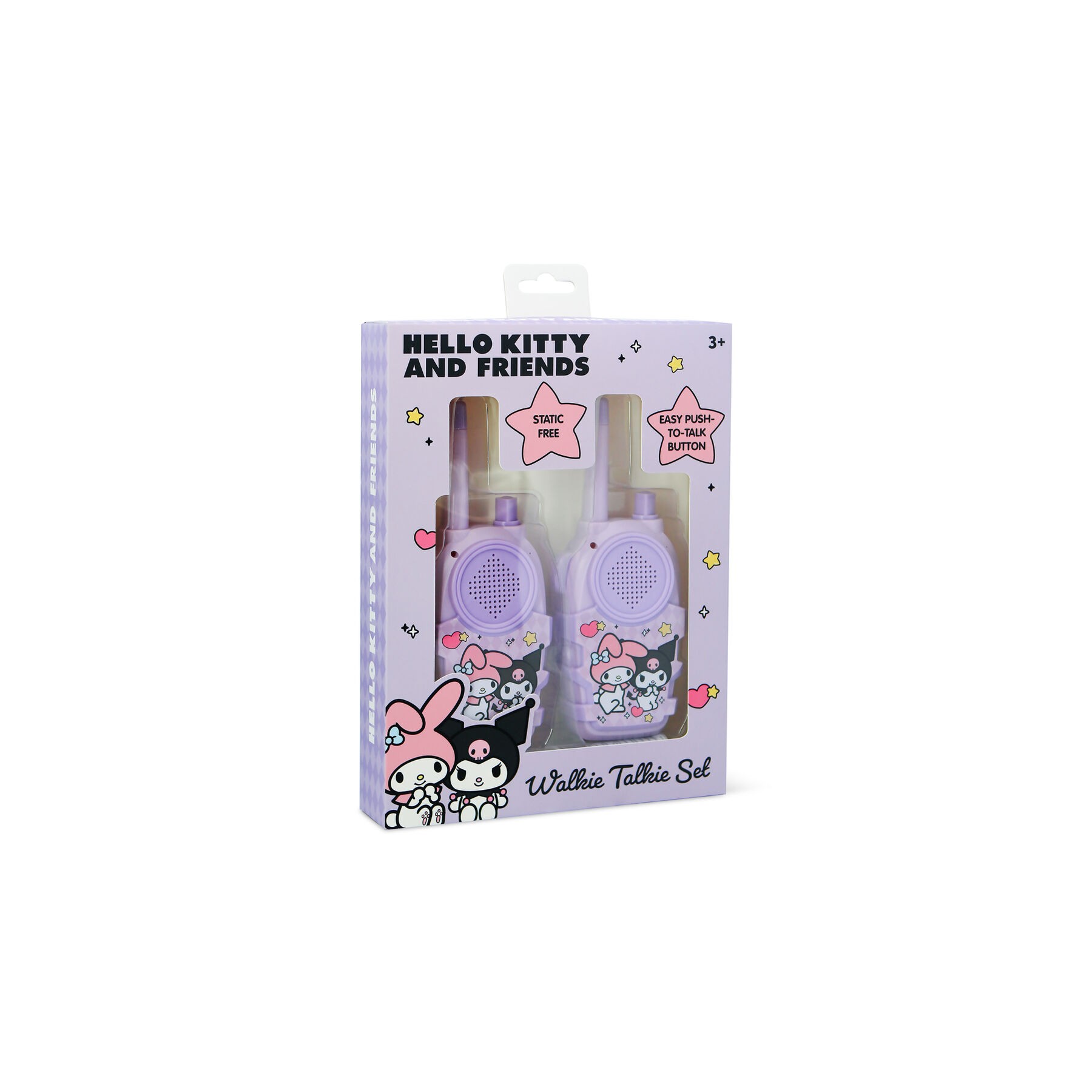 Set Walkie Talkie Kuromi Hello Kitty